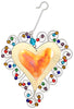 Heart Ornament Bordered By Beads PI 112