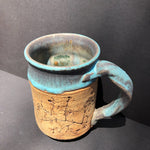 Turquoise & Natural Coffee Mug Judy Mohr 103