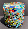 Multi Color Glass Soy Candle